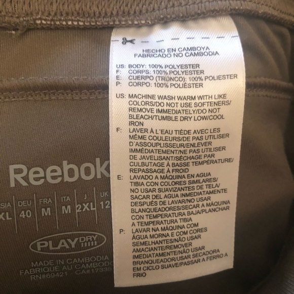 Reebok activewear capris size M - Picture 8 of 8